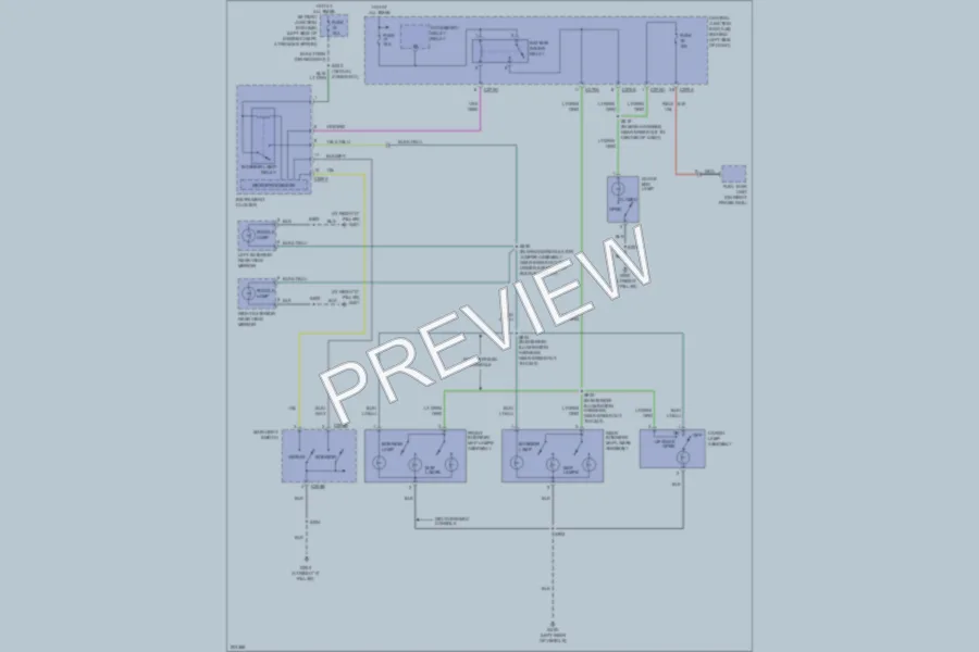 2005 Ford Explorer Interior Lights wiring diagram preview