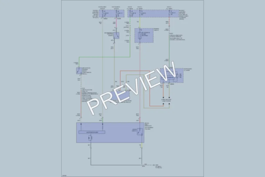 2005 Ford Explorer Shift Interlock wiring diagram preview
