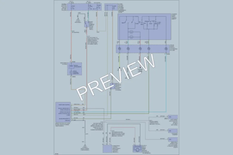 2005 Ford ExplorerSportTrac Cruise Control wiring diagram preview