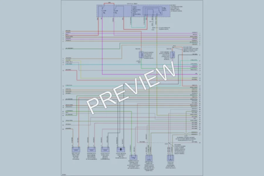 2005 Ford ExplorerSportTrac Engine Performance wiring diagram preview