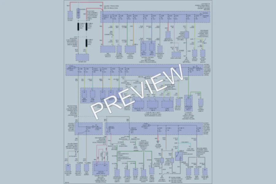 2005 Ford ExplorerSportTrac Power Distribution wiring diagram preview