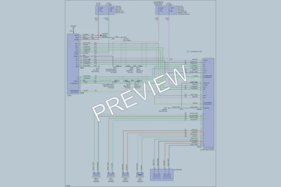 2005 Ford ExplorerSportTrac Radio wiring diagram preview