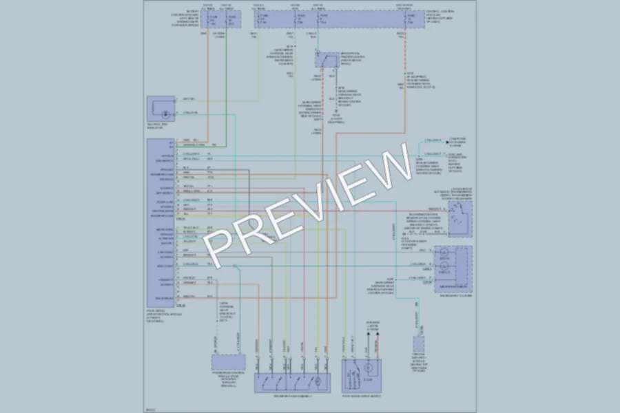 2005 Ford ExplorerSportTrac Transmission wiring diagram preview