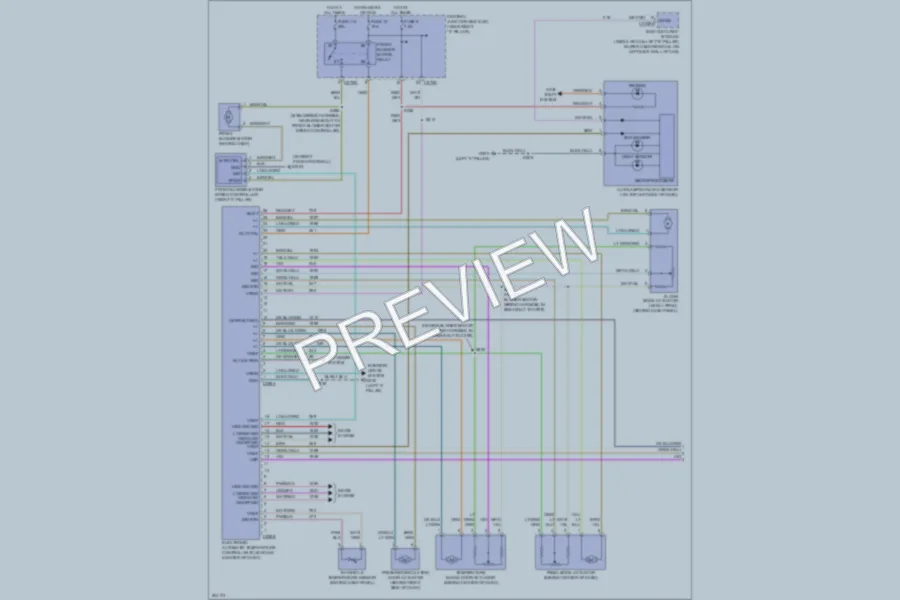 2005 Ford F150 Air Conditioning wiring diagram preview