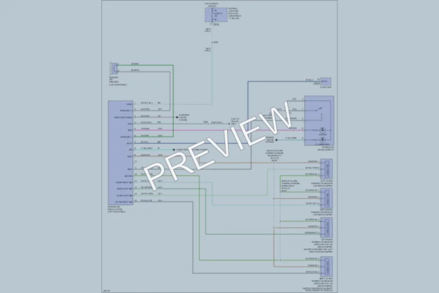 2005 Ford F150 Navigation wiring diagram preview
