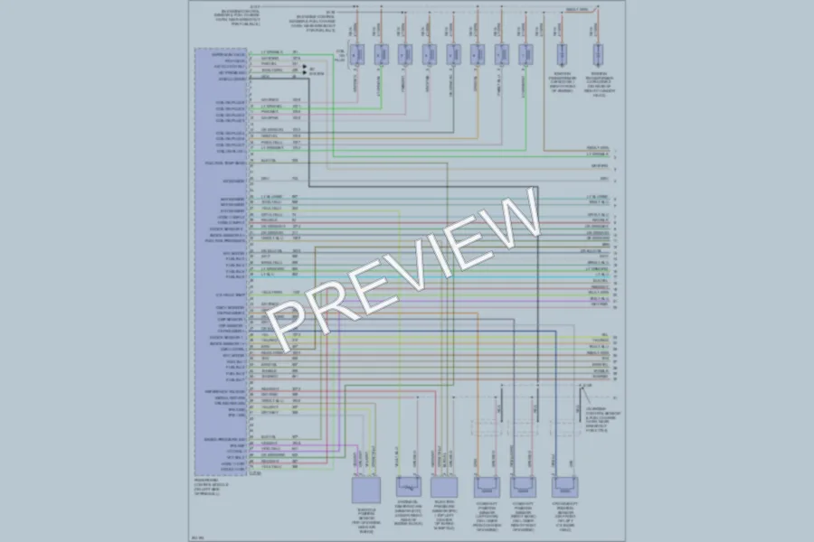 2005 Ford F350 Super Duty Engine Performance wiring diagram preview