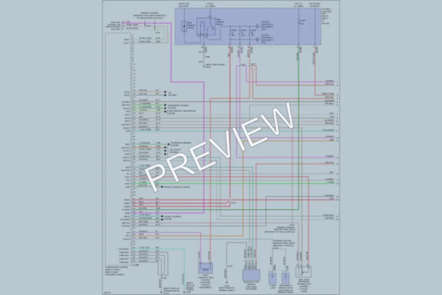 2005 Ford F150 Engine Performance wiring diagram preview