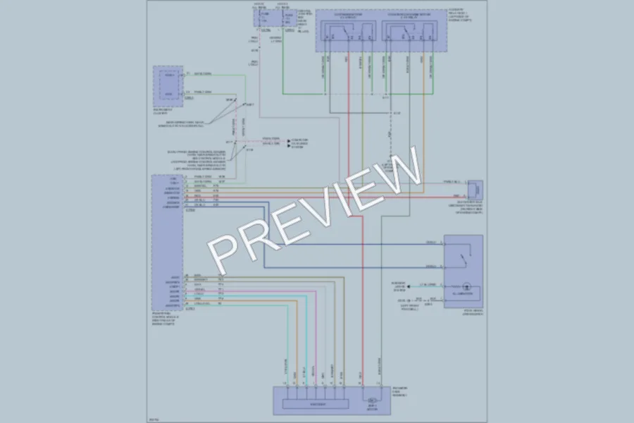 2005 Ford F150 Transmission wiring diagram preview
