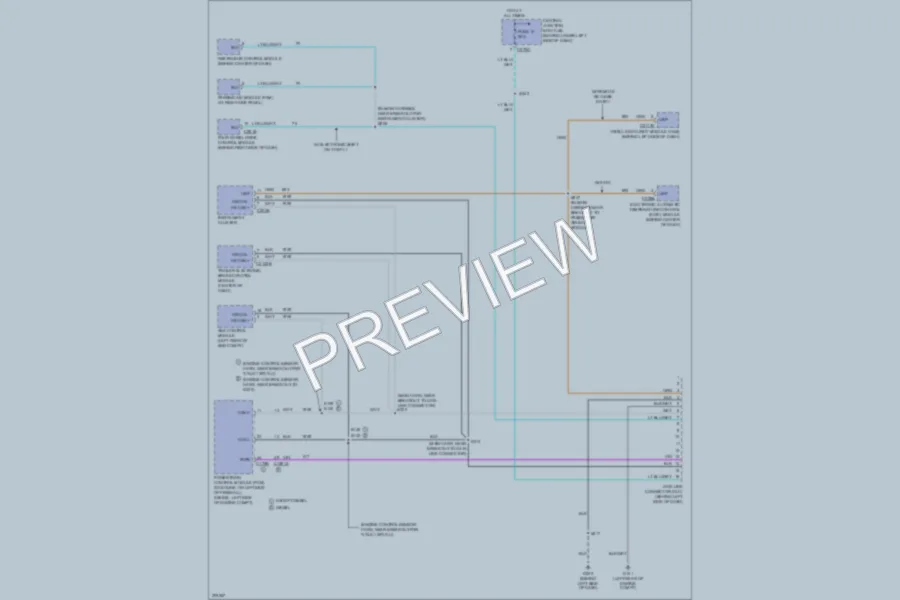 2005 Ford F250 Super Duty Computer Data Lines wiring diagram preview