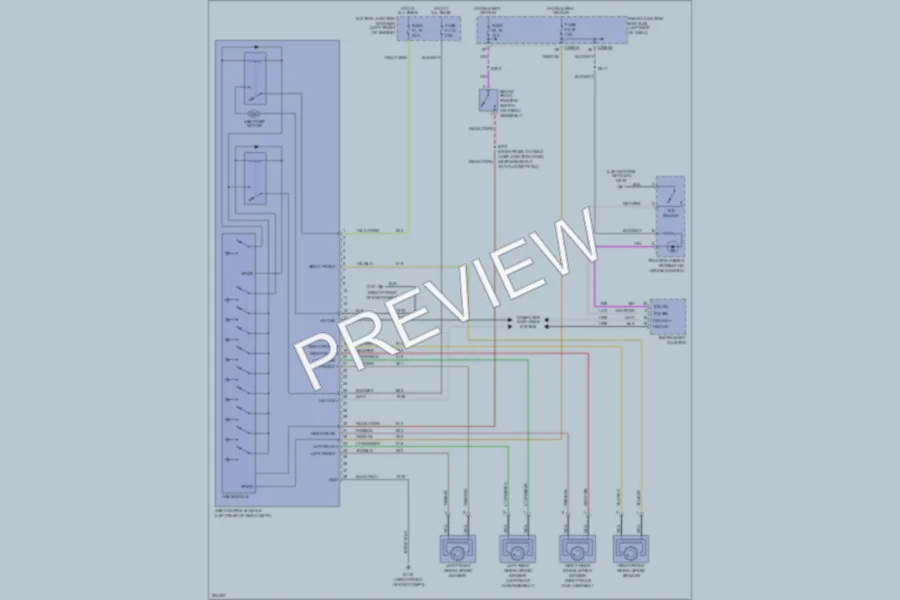 2005 Ford FiveHundred Anti Lock Brakes wiring diagram preview