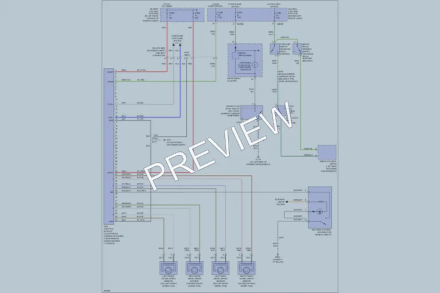 2005 Ford Focus Anti Lock Brakes wiring diagram preview
