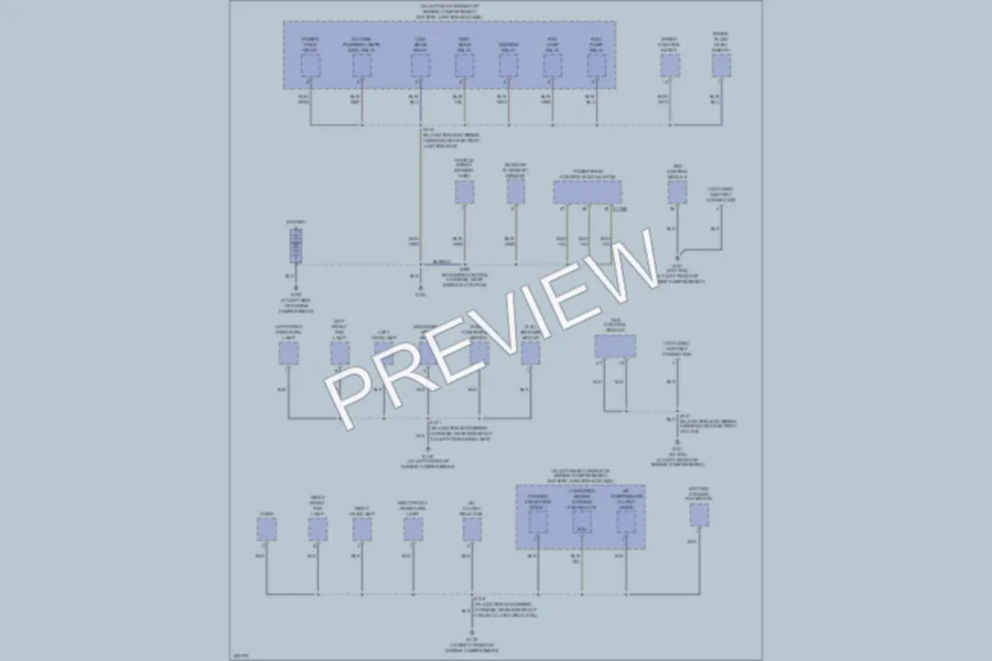 2005 Ford Focus Ground Distribution wiring diagram preview