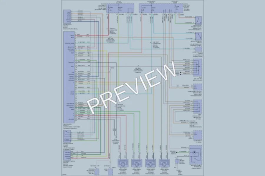 2005 Ford Freestar Anti Lock Brakes wiring diagram preview