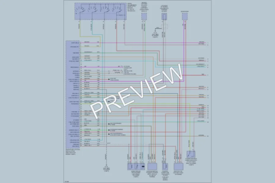 2005 Ford Freestar Engine Performance wiring diagram preview