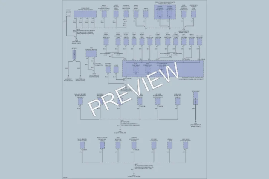 2005 Ford Freestar Ground Distribution wiring diagram preview