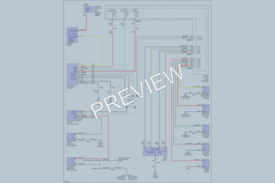 2005 Ford Freestyle Warning Systems wiring diagram preview