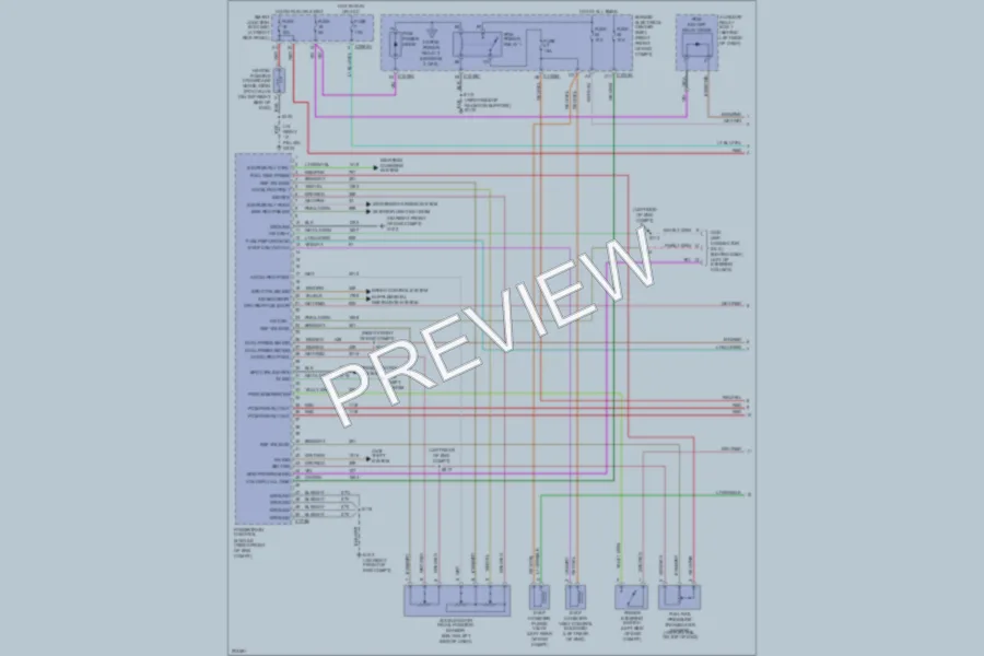 2005 Ford Mustang Engine Performance wiring diagram preview