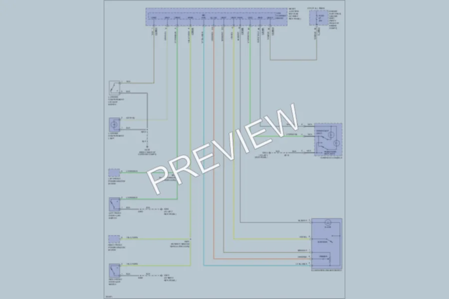 2005 Ford Mustang Interior Lights wiring diagram preview