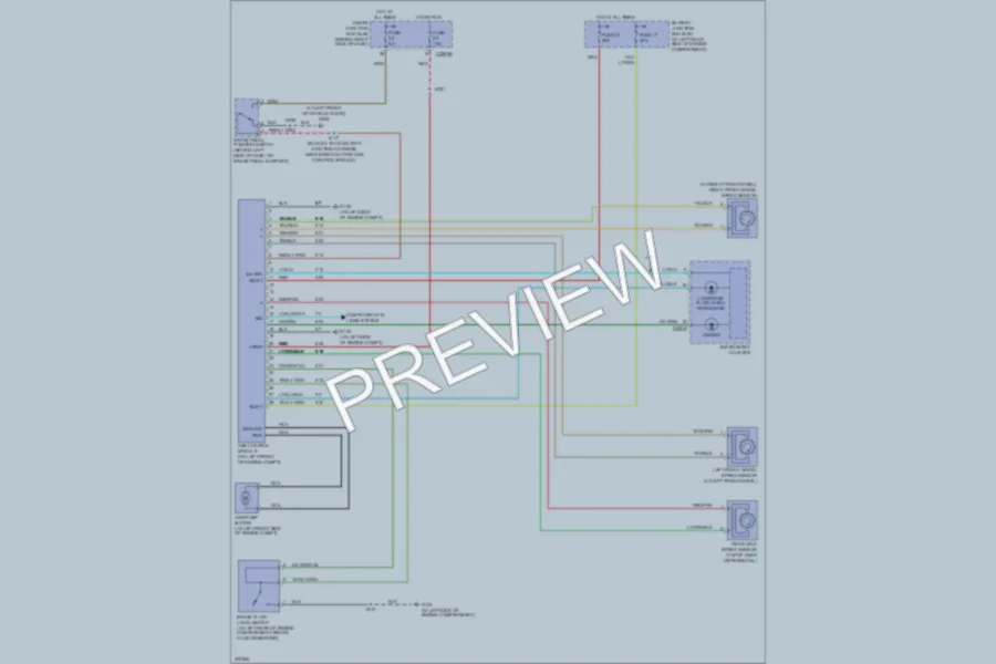2005 Ford Ranger Anti Lock Brakes wiring diagram preview