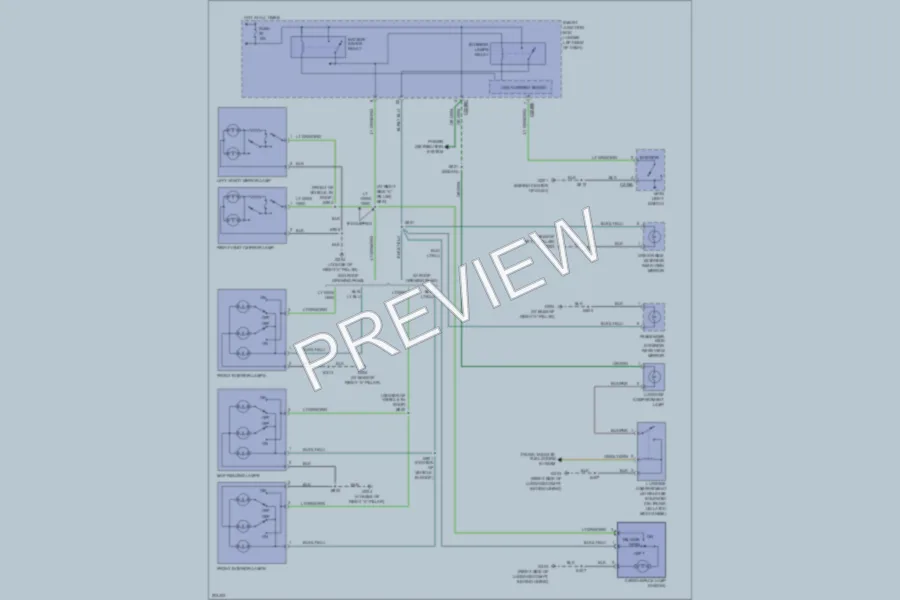 2005 Ford Taurus Interior Lights wiring diagram preview
