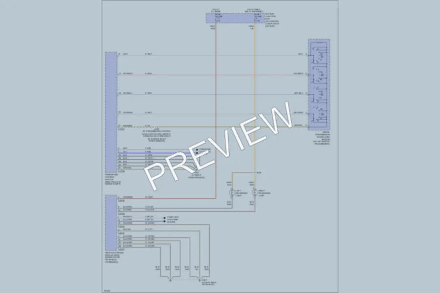 2005 Ford Thunderbird Exterior Lights wiring diagram preview