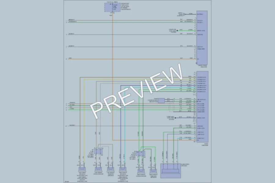 2005 GMC 3500 Radio wiring diagram preview