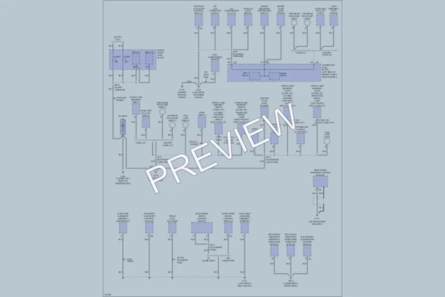 2005 GMC C1500YukonXL Ground Distribution wiring diagram preview