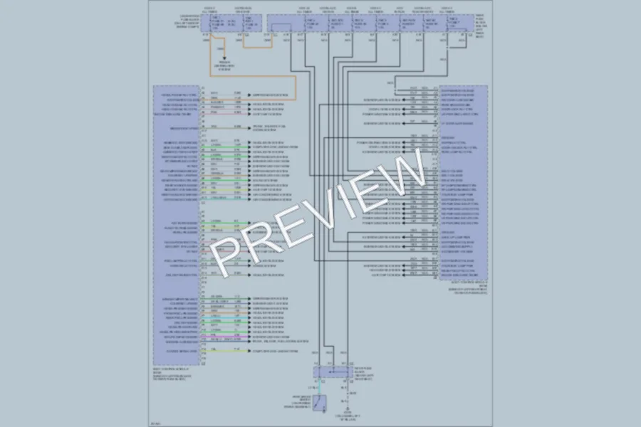 2005 GMC Envoy Body Control Modules wiring diagram preview