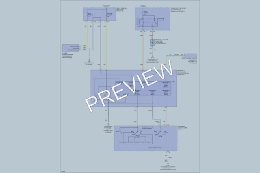 2005 GMC EnvoyXL Wiper Washer wiring diagram preview