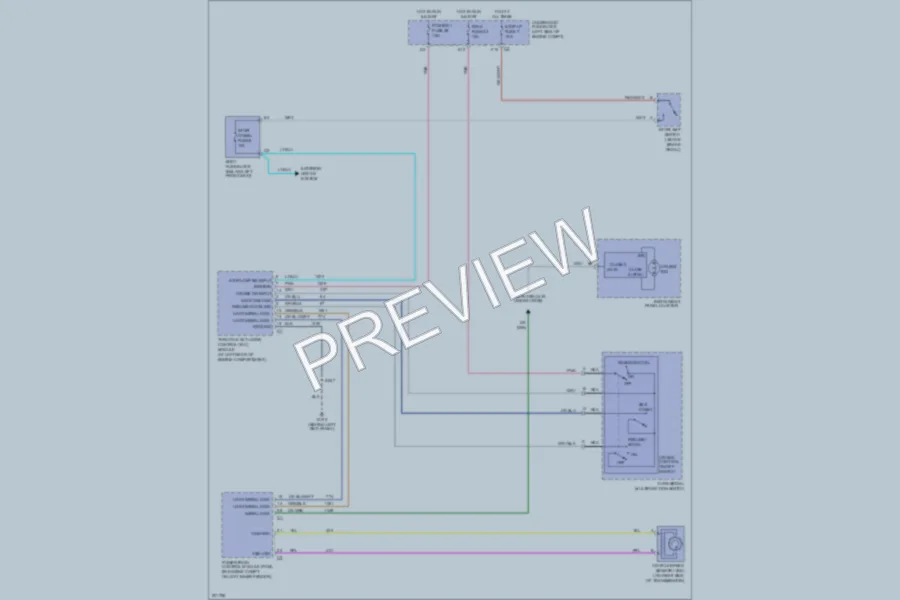 2005 GMC G2500 Cruise Control wiring diagram preview