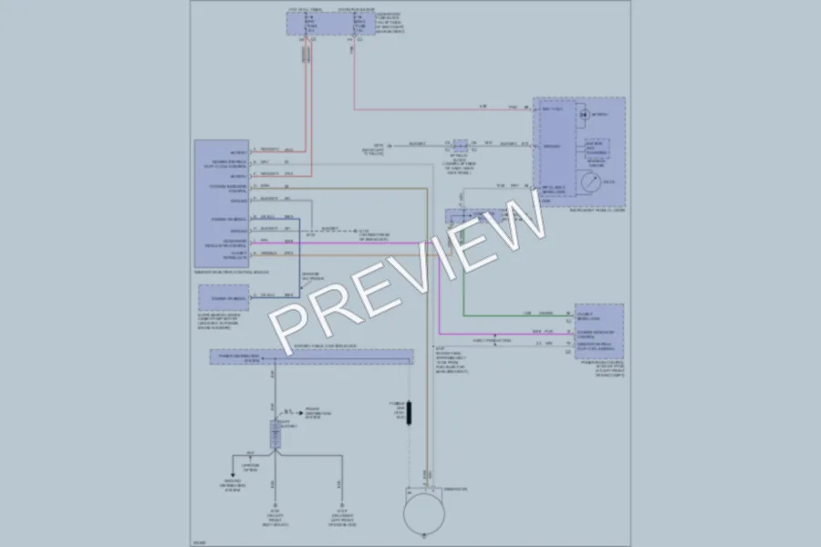2005 GMC 1500 Hd Starting Charging wiring diagram preview