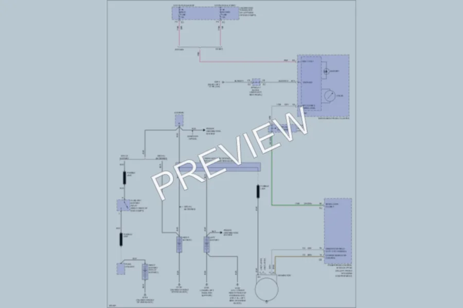 2005 GMC 1500 Starting Charging wiring diagram preview