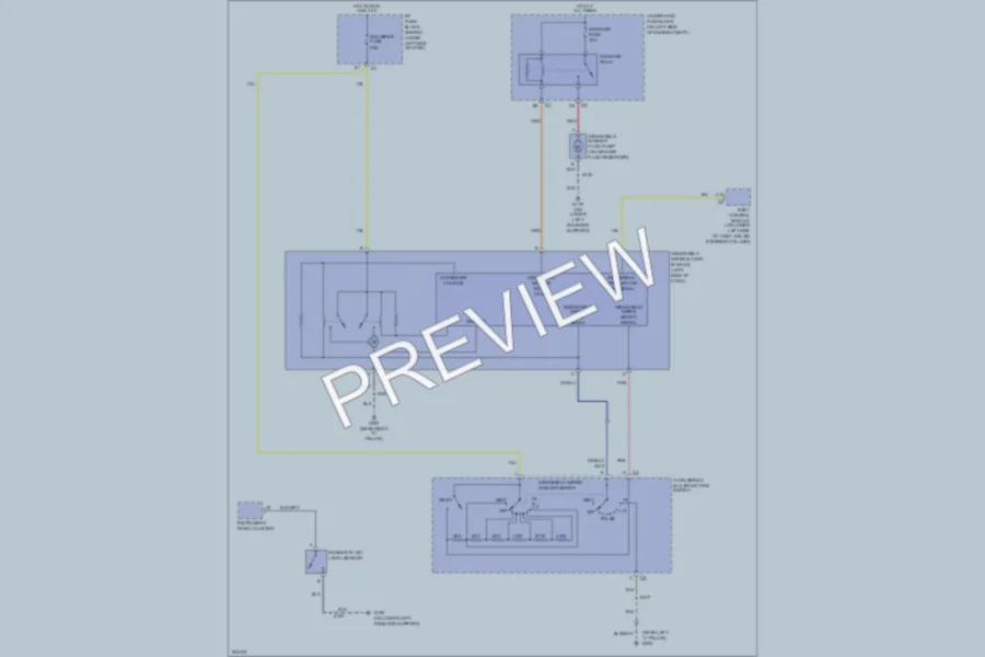 2005 GMC 1500 Wiper Washer wiring diagram preview