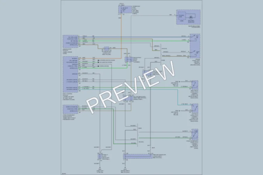 2005 GMC 3500 Anti Theft wiring diagram preview