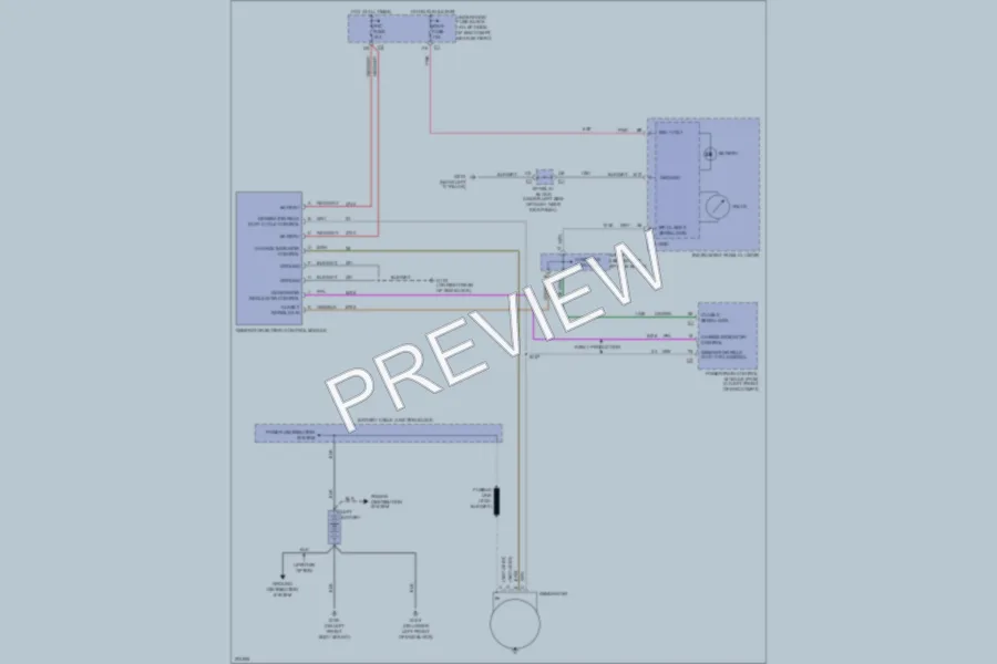 2005 GMC YukonDenali Starting Charging wiring diagram preview