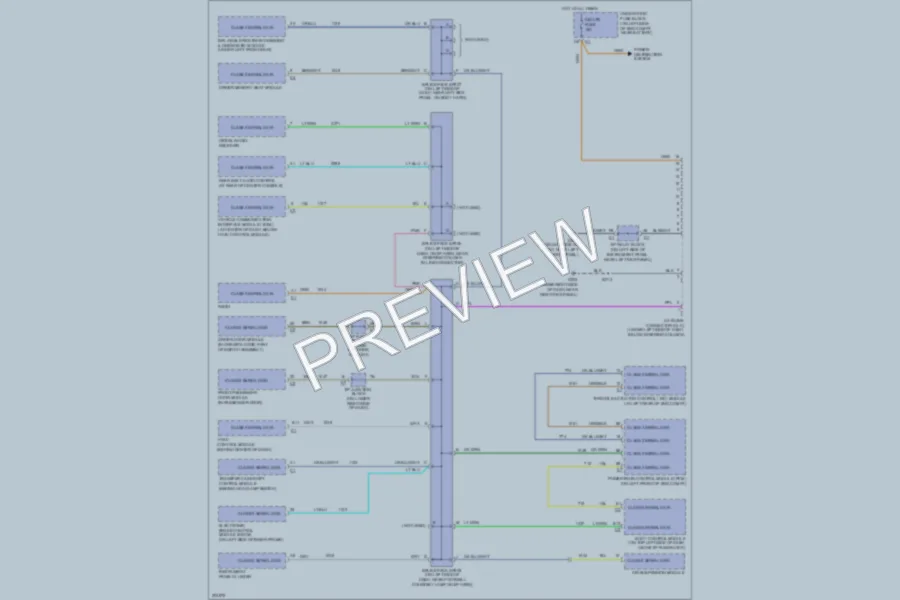 2005 HUMMER H2SUT Computer Data Lines wiring diagram preview
