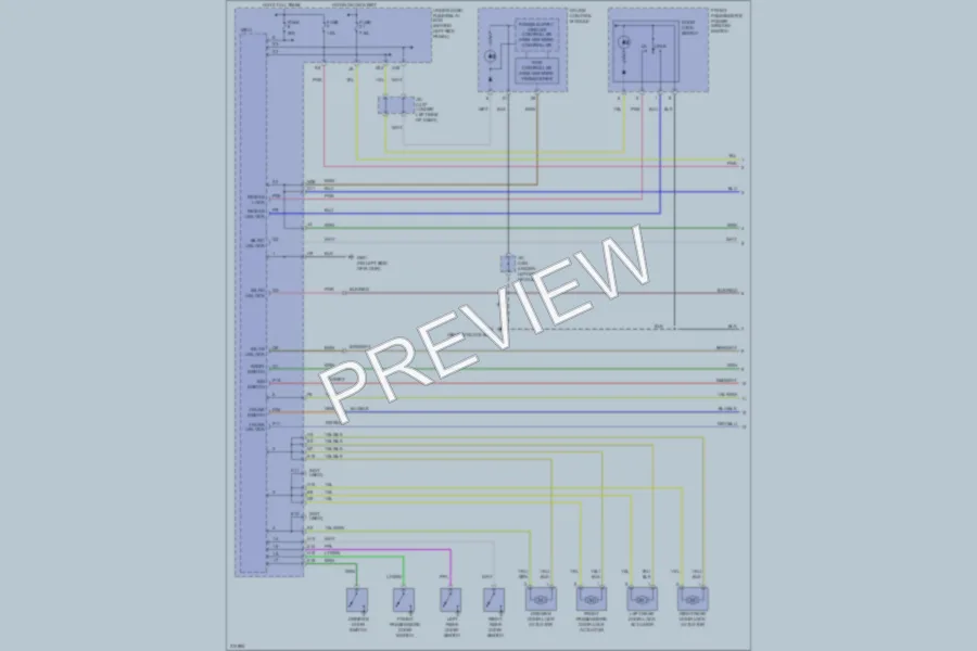 2005 Honda Accord Anti Theft wiring diagram preview