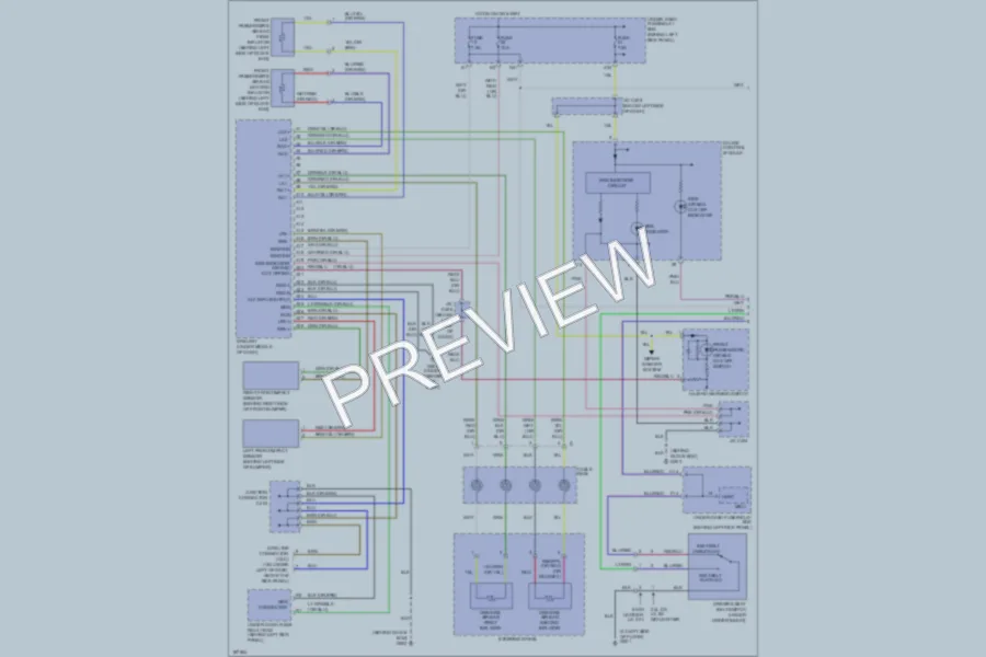 2005 Honda Accord Supplemental Restraints wiring diagram preview