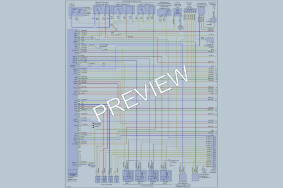 2005 Honda CRV Engine Performance wiring diagram preview