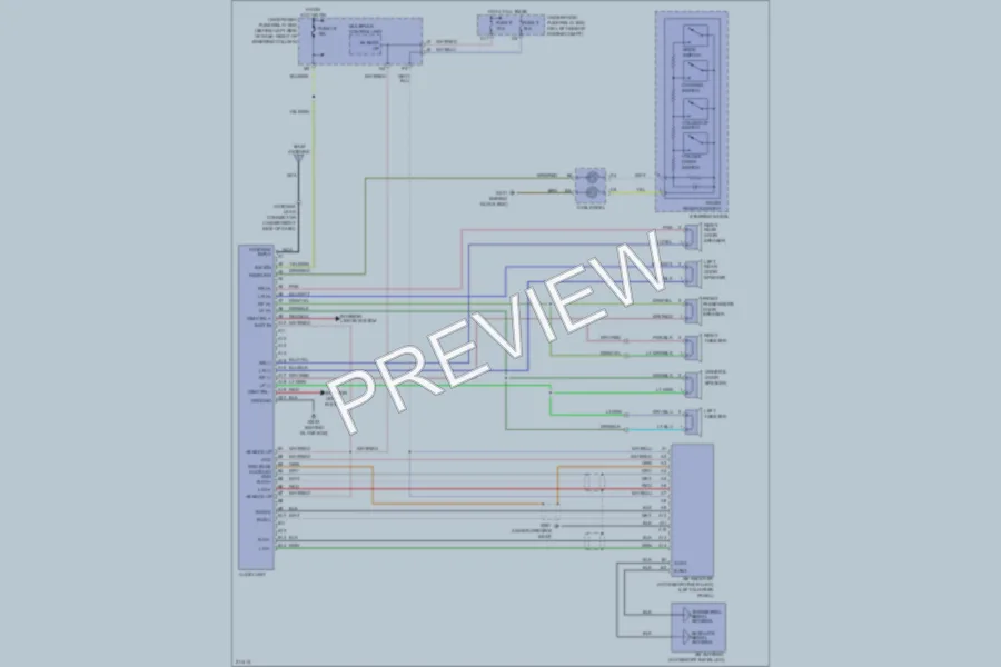 2005 Honda CRV Radio wiring diagram preview