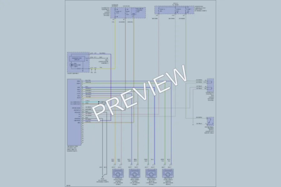 2005 Honda Civic Anti Lock Brakes wiring diagram preview