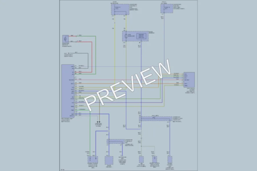 2005 Honda Civic Electronic Power Steering wiring diagram preview