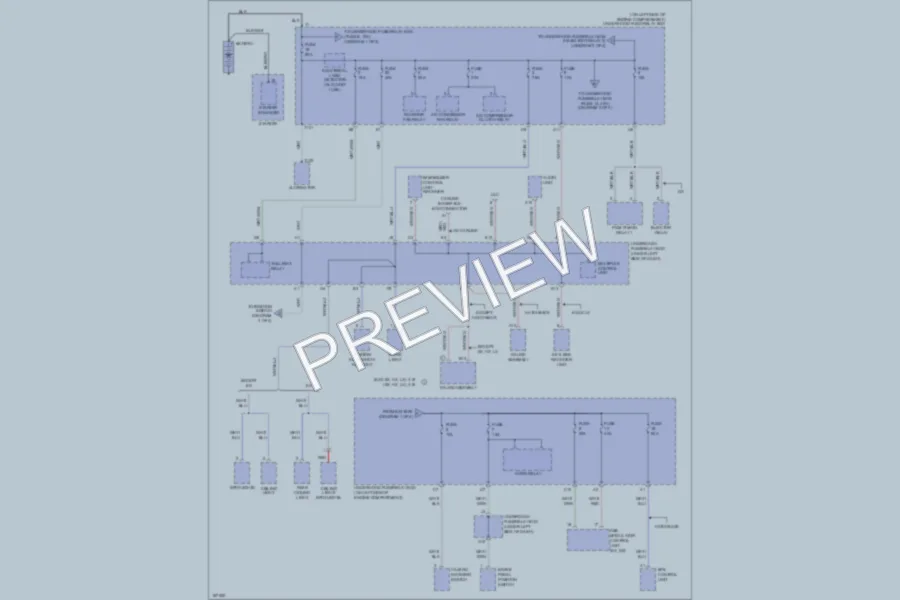2005 Honda Civic Power Distribution wiring diagram preview
