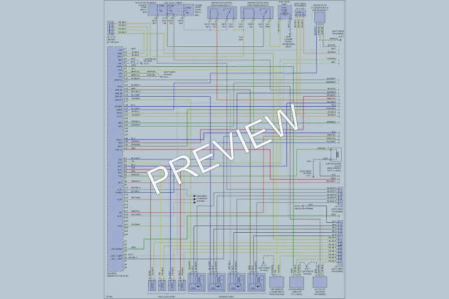 2005 Honda Element Engine Performance wiring diagram preview
