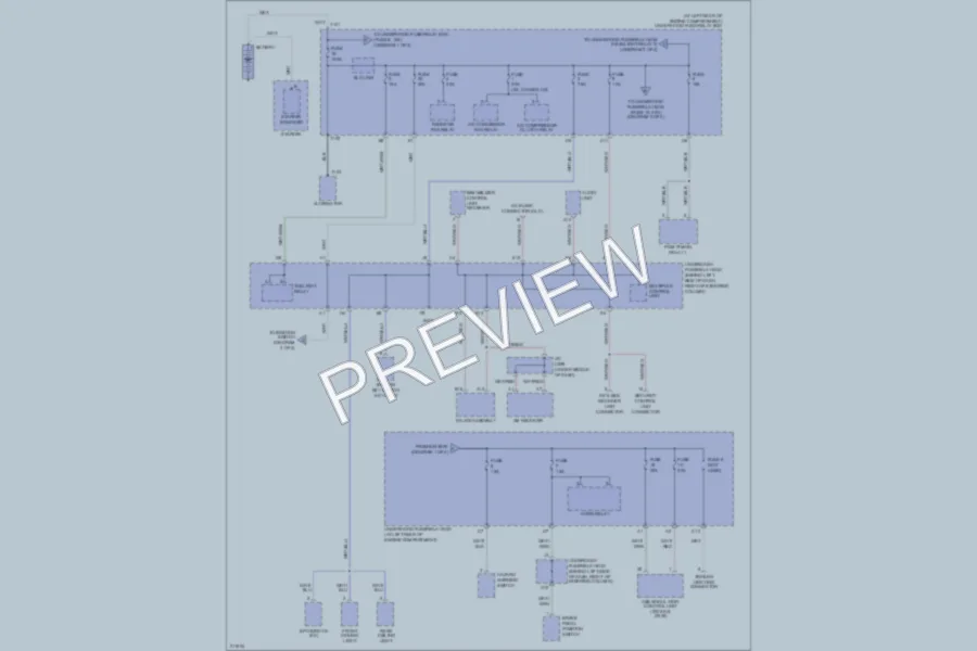 2005 Honda Element Power Distribution wiring diagram preview