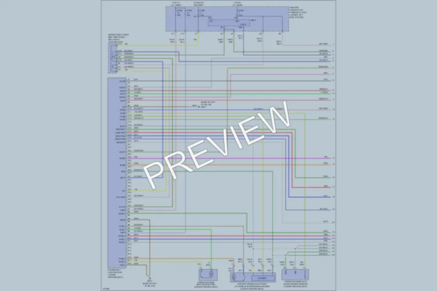 2005 Honda Odyssey Memory Systems wiring diagram preview