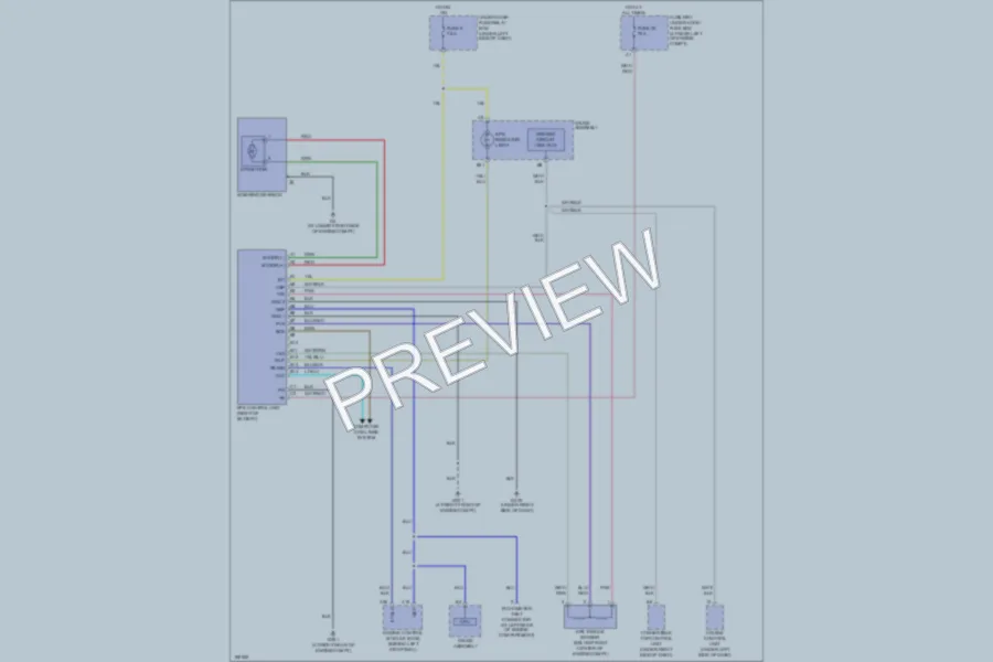 2005 Honda S2000 Electronic Power Steering wiring diagram preview