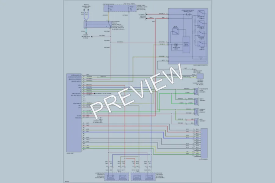 2005 Honda S2000 Radio wiring diagram preview