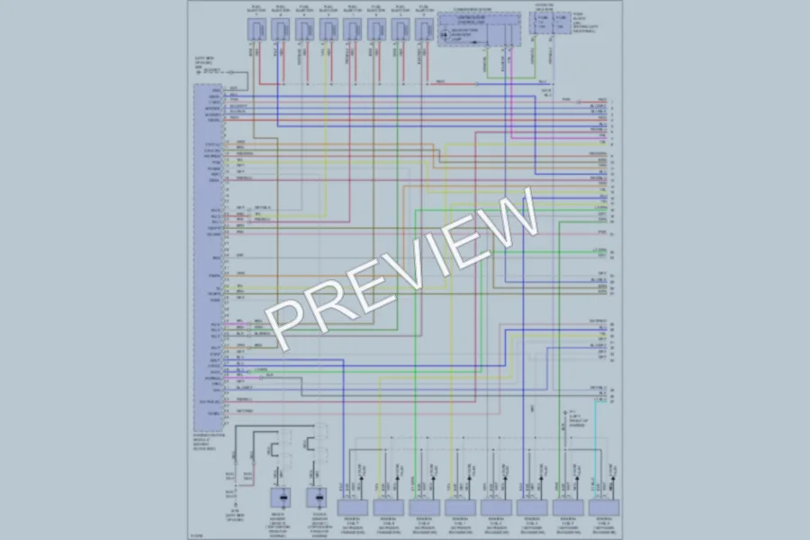 2005 Infiniti FX45 Engine Performance wiring diagram preview