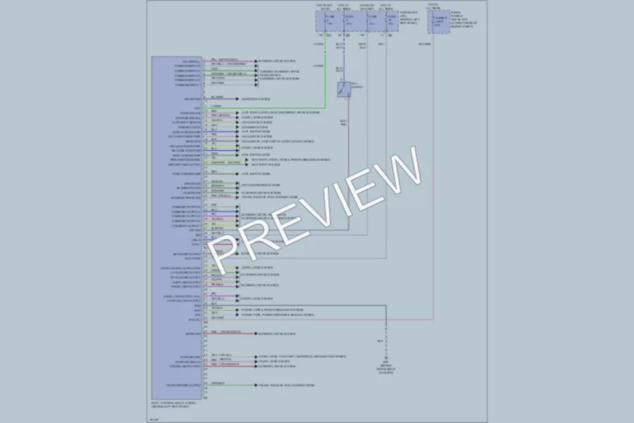 2005 Infiniti G35 Body Control Modules wiring diagram preview